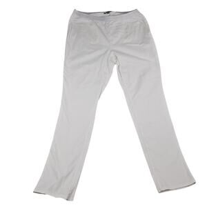 Jessica London Straight Leg Jeans in White